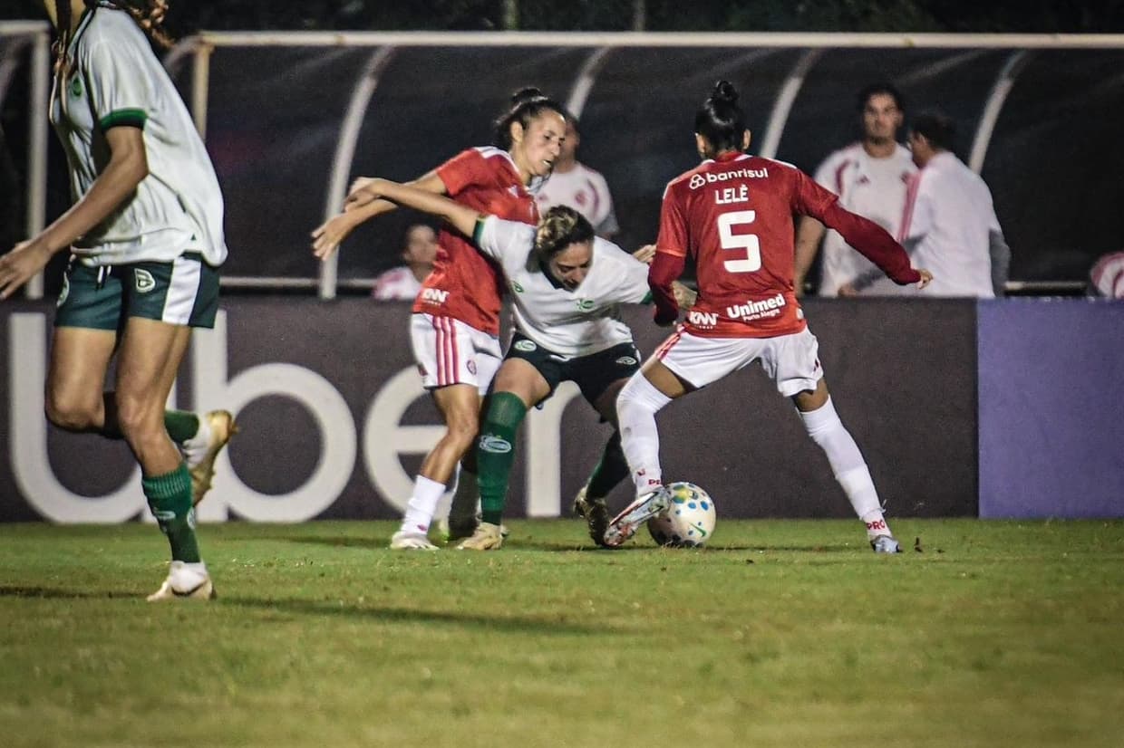 Inter vence Juventude e sobe para a sexta posição no Brasileirão Feminino