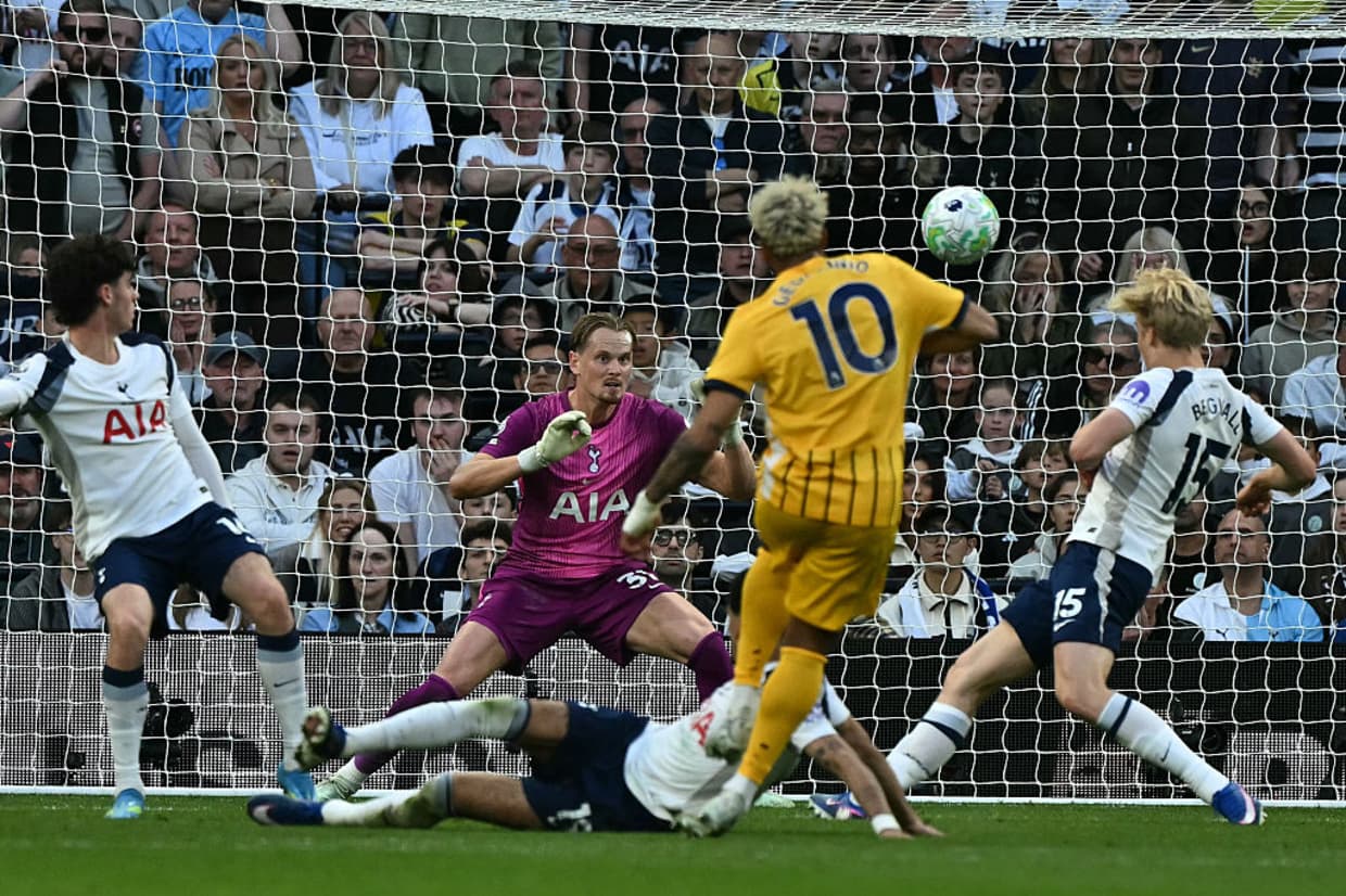 Drama em Londres: Tottenham cede empate ao Brighton e segue no Z4 da Premier League