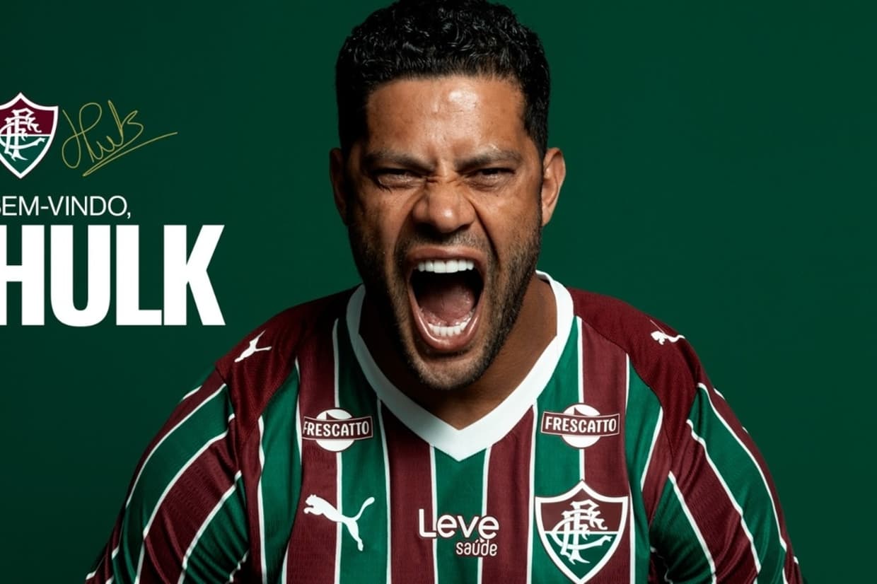 Fluminense oficializa contratação do atacante Hulk