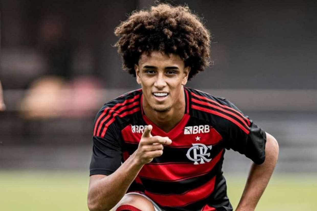 Ryan Roberto recusa renovação com o Flamengo e encaminha transferência milionária para o Shakhtar Donetsk