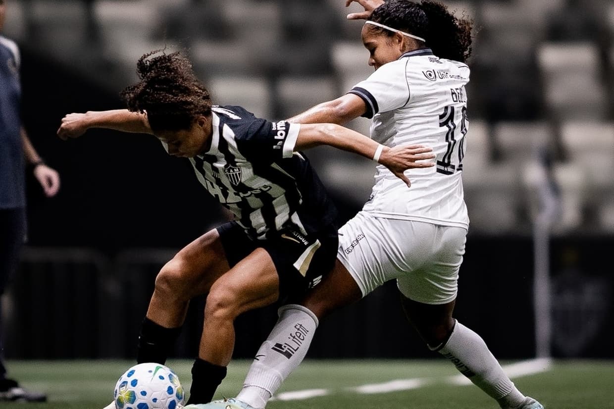 Atlético-MG domina o Botafogo e conquista vitória importante no Brasileirão Feminino