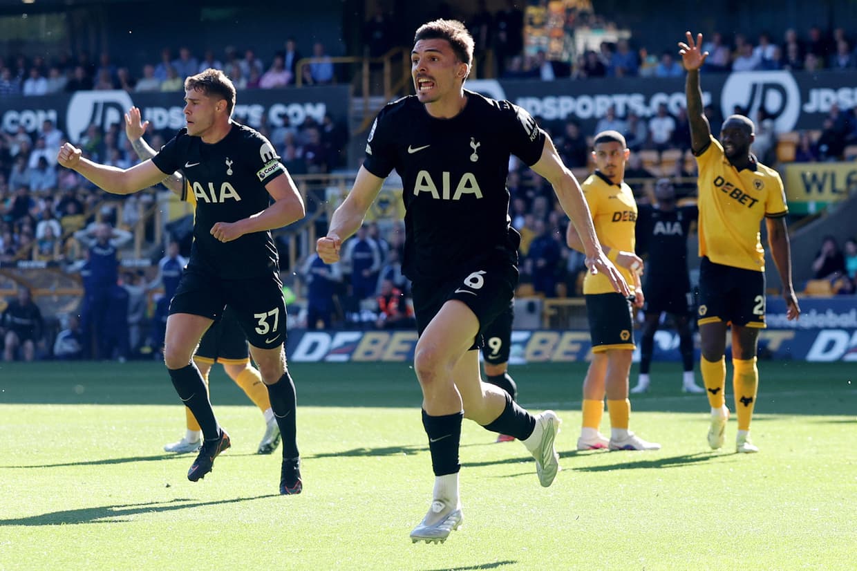 Fim do jejum: Tottenham vence Wolves, mas segue lutando contra o rebaixamento na Premier League