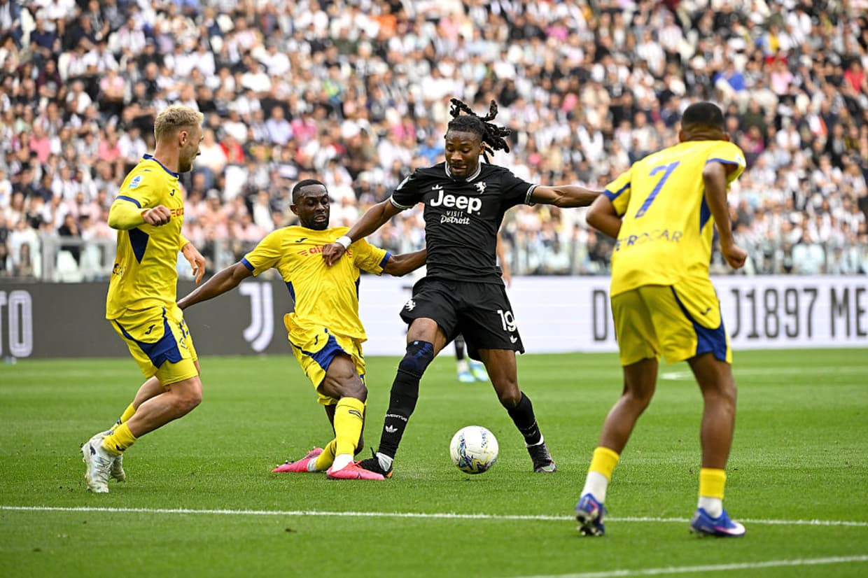 Juventus desperdiça domínio e empata com o rebaixado Verona em Turim