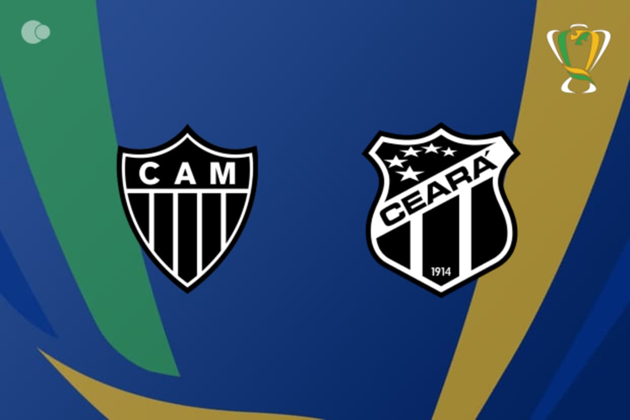 Copa do Brasil: Atlético-MG e Ceará duelam por vaga nas oitavas na Arena MRV