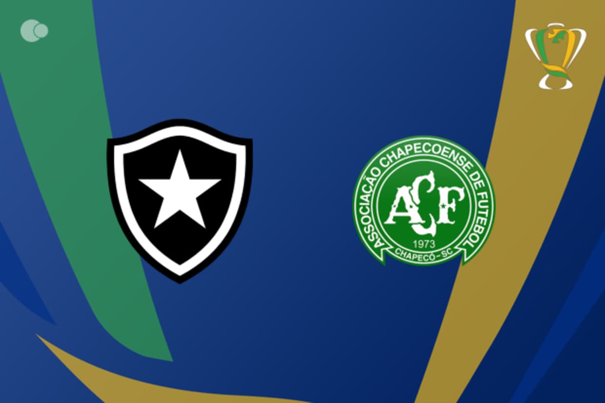 Botafogo e Chapecoense duelam na Copa do Brasil após goleada no Brasileirão