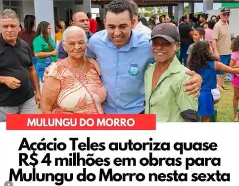 Mulungu do Morro: Prefeito autoriza pacote de obras de quase R$ 4 milhões nesta sexta-feira (14)