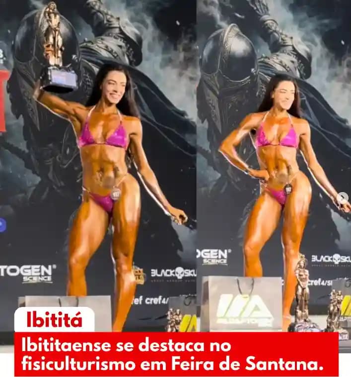 Ibitiá: Ibititá no Topo: Atleta Suelma Sousa Conquista Títulos de Expressão no Fisiculturismo