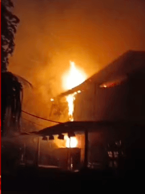 Incêndio atinge restaurante Tulum Beach Club em Barra Grande, Maraú