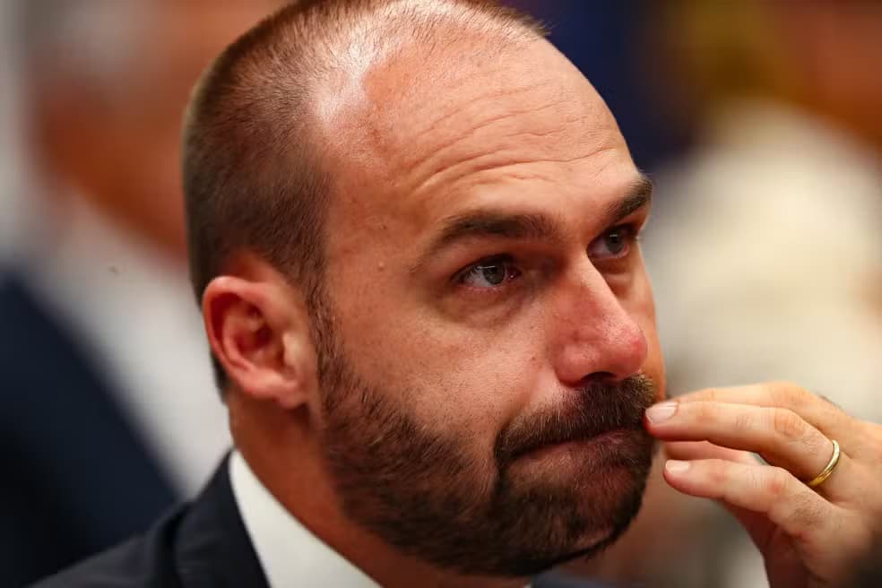 Moraes vota por condenação de Eduardo Bolsonaro por difamação contra Tabata Amaral