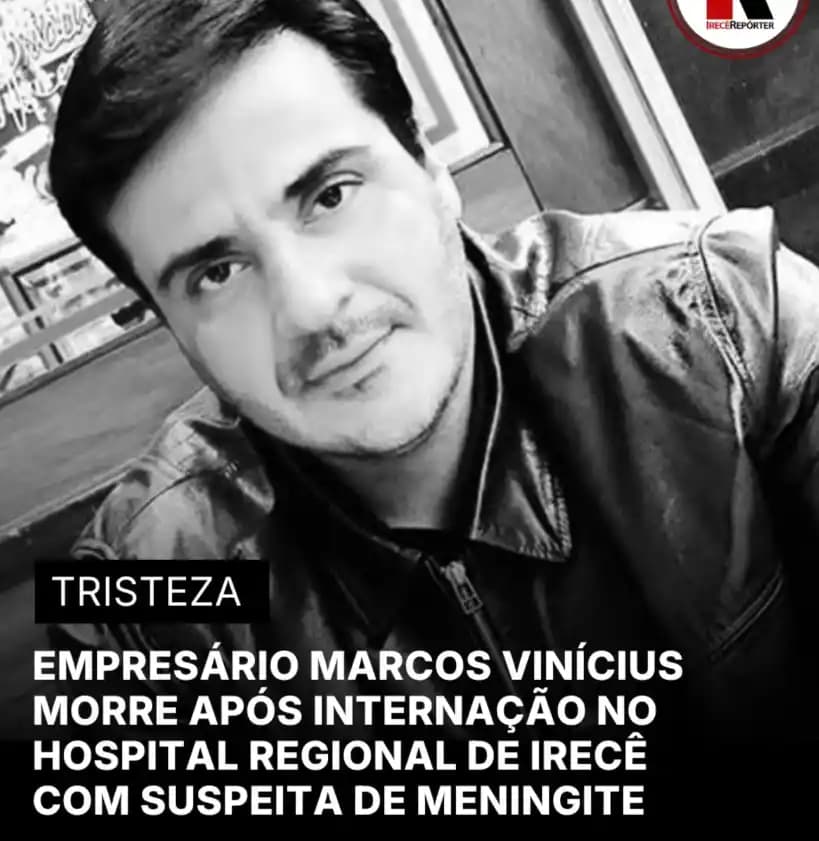 Luto em Irecê: Morre aos 48 anos o empresário Marcos Vinícius Dourado Moitinho