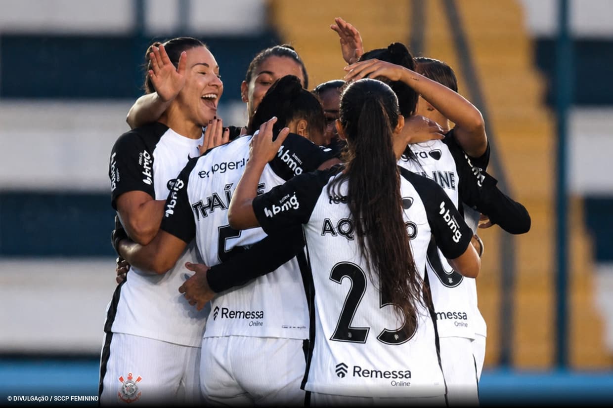 Corinthians vence Grêmio e dispara na liderança do Brasileirão Feminino