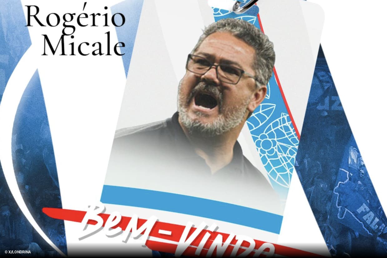 Londrina aposta em Rogério Micale para fugir do rebaixamento na Série B