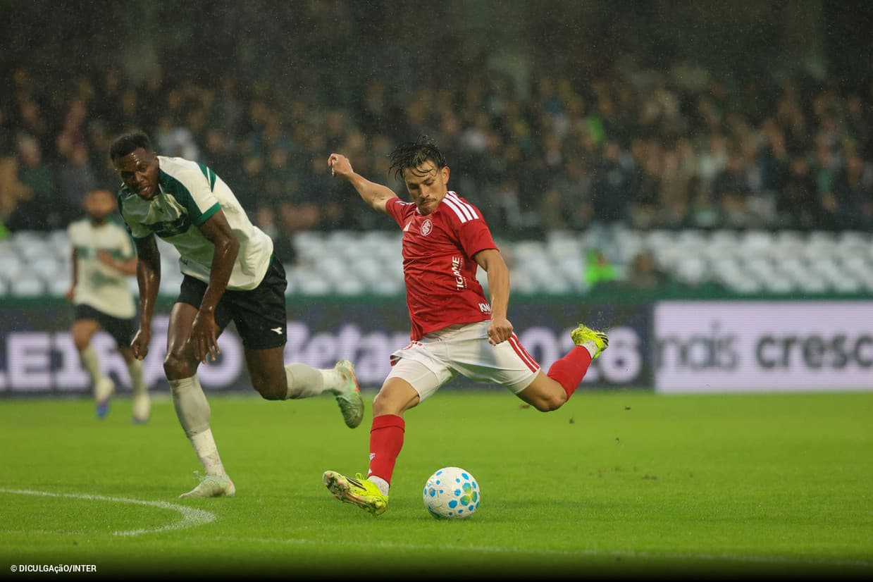 Drama no Couto Pereira: Internacional arranca empate contra o Coritiba nos acréscimos